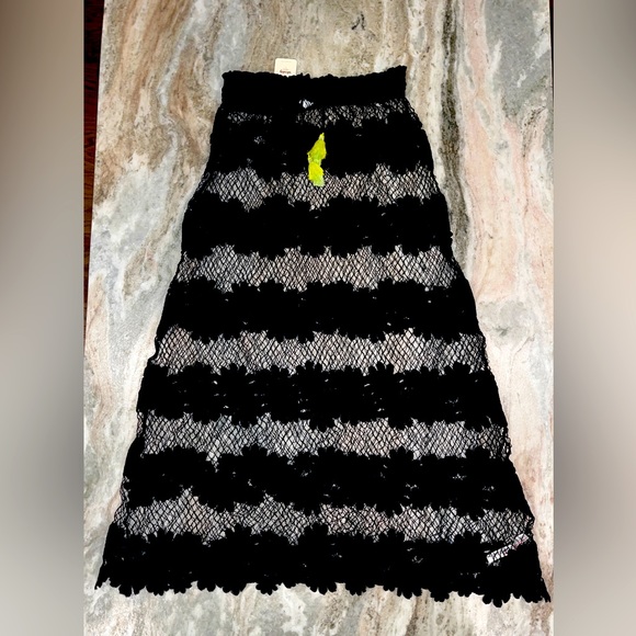 Freepeople Crochet Bathing Suit CoverUp Maxi - Picture 3 of 9